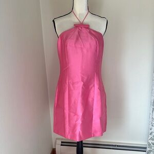 NWT Hutch Halter Neck Mini Dress with Bow detail Sz Medium